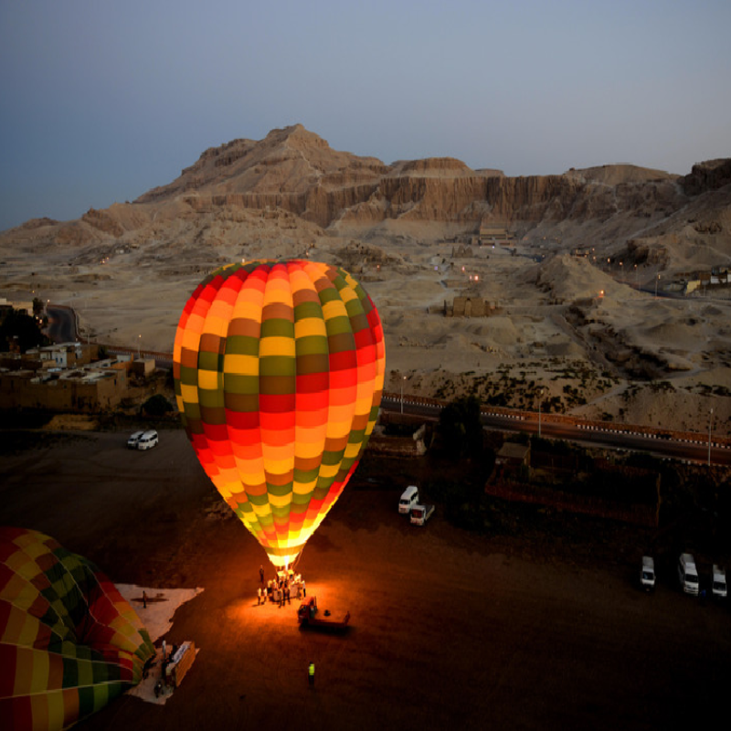 Experience 4 Magical Views – Luxor Hot Air Balloon Ride